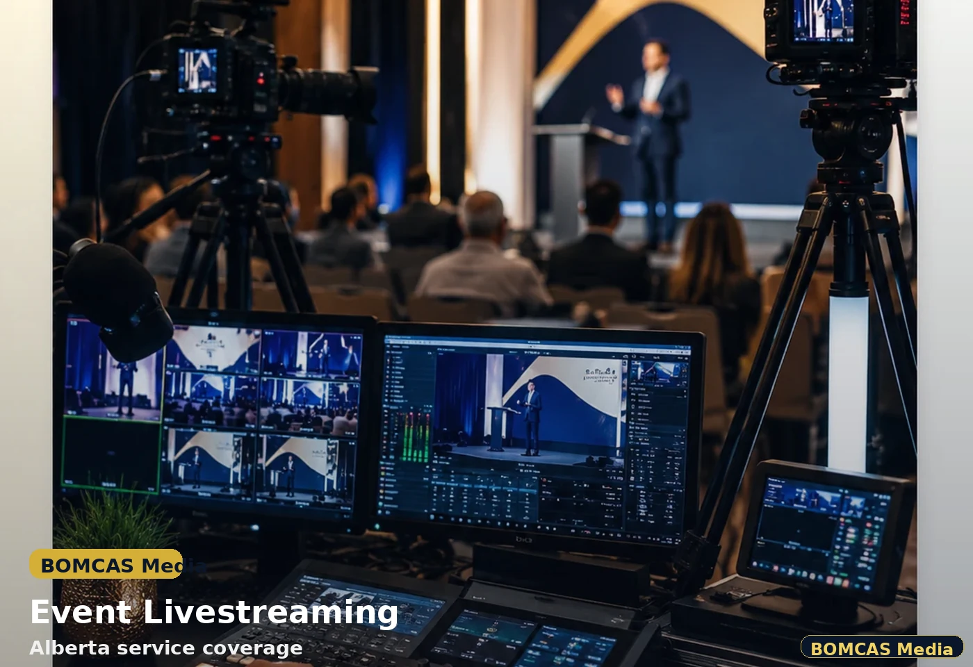 Event Livestreaming in Lake Louise, AB by BOMCAS Media