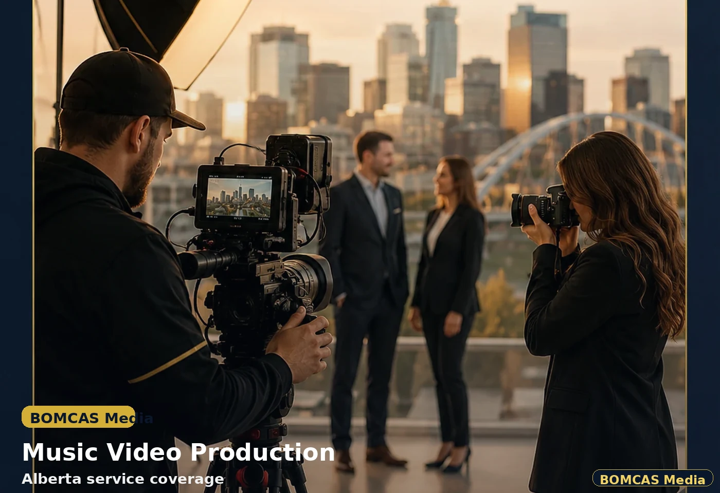 Music Video Production in Turner Valley, AB by BOMCAS Media