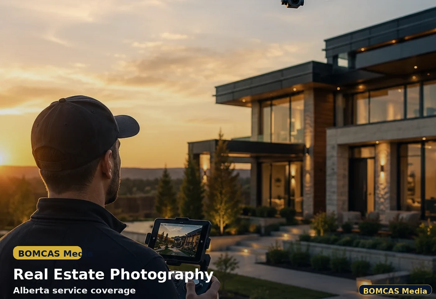Real Estate Photography in Home, AB by BOMCAS Media