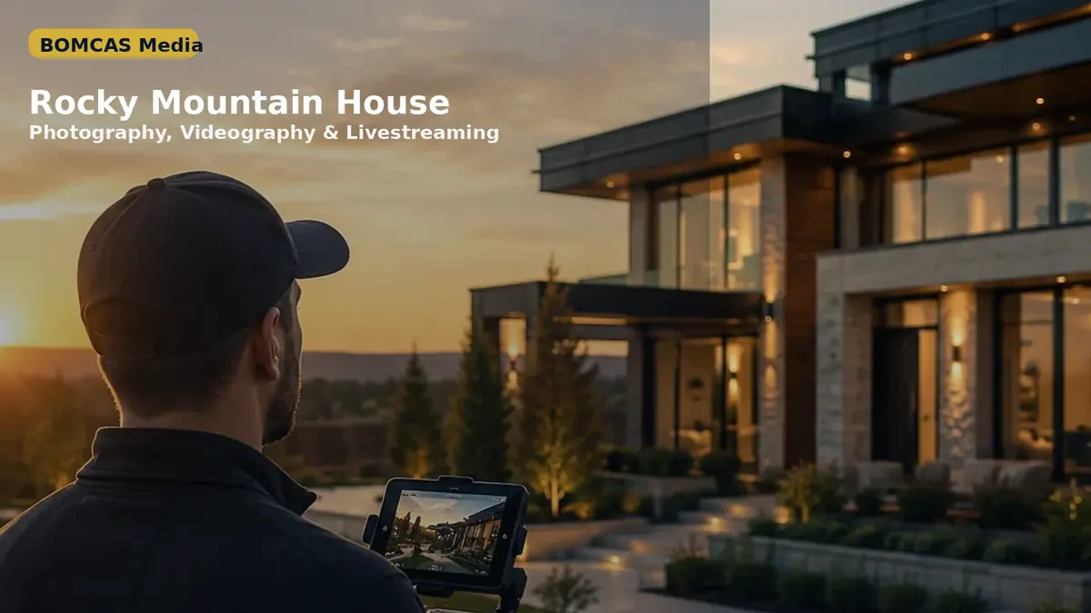 Photography, Videography & Livestreaming in Rocky Mountain House, AB by BOMCAS Media